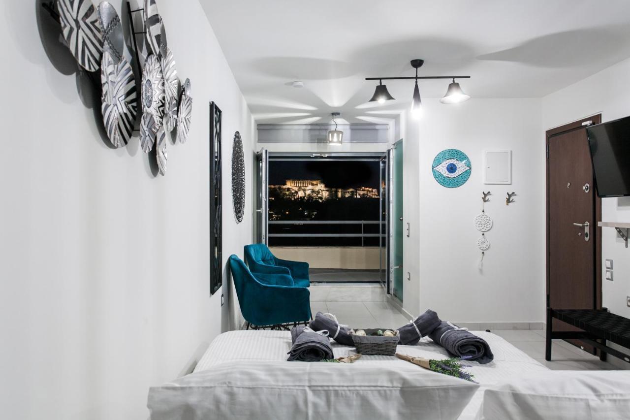 Gorgeous Retire With Breathtaking Acropolis View! Apartment Athens Ngoại thất bức ảnh